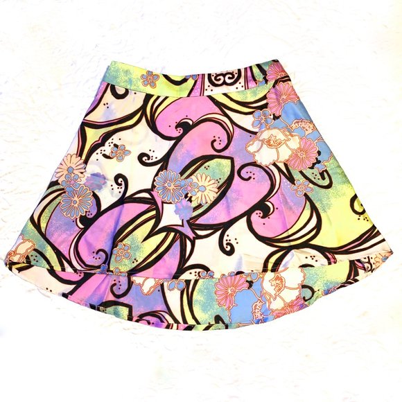 Free People Phoebe Print Mini Skirt - Picture 7 of 7